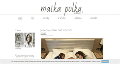 Desktop Screenshot of matka-polka.com